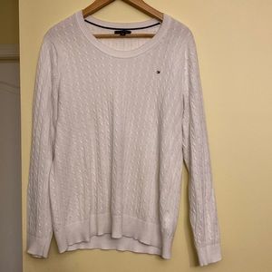 Tommy Hilfiger white classic sweater